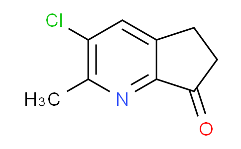 3-Chloro-2-methyl-5h-cyclopenta[b]pyridin-7(6h)-one