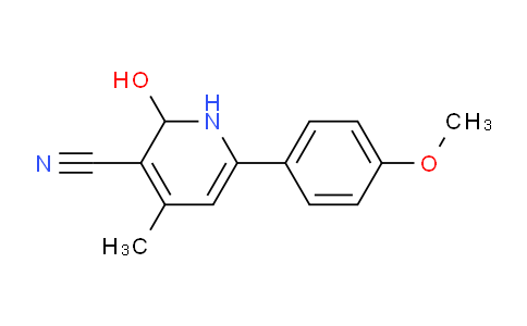 2-Hydroxy-6-(4-methoxyphenyl)-4-methyl-1,2-dihydropyridine-3-carbonitrile