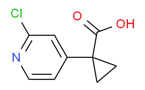 1-(2-Chloropyridin-4-yl)cyclopropanecarboxylic acid