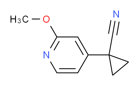 1-(2-Methoxypyridin-4-yl)cyclopropanecarbonitrile