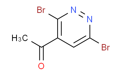1-(3,6-Dibromopyridazin-4-yl)ethanone