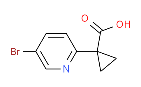 1-(5-Bromopyridin-2-yl)cyclopropanecarboxylic acid