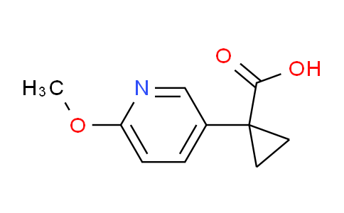 1-(6-Methoxypyridin-3-yl)cyclopropanecarboxylic acid