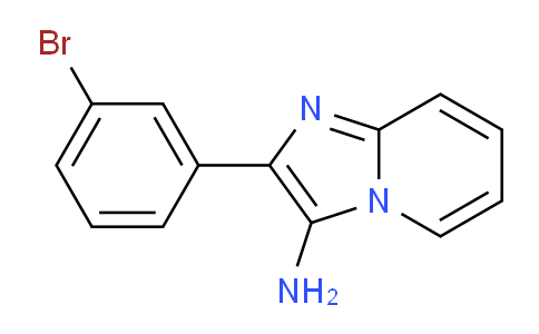 2-(3-Bromophenyl)imidazo[1,2-a]pyridin-3-amine