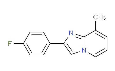 2-(4-Fluorophenyl)-8-methylimidazo[1,2-a]pyridine