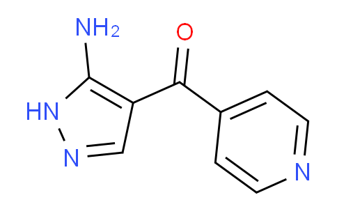 (5-Amino-1h-pyrazol-4-yl)(pyridin-4-yl)methanone