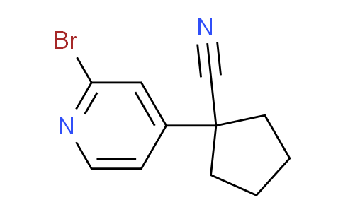 AM248985 | 1246744-43-3 | 1-(2-Bromopyridin-4-yl)cyclopentanecarbonitrile