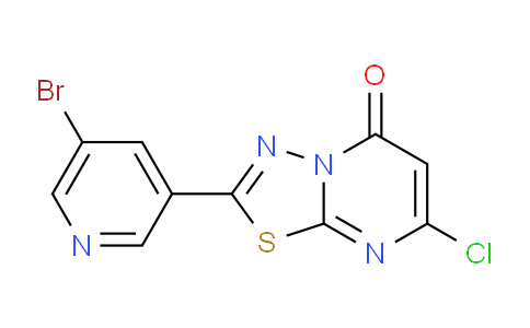 AM248988 | 1567346-22-8 | 2-(5-Bromopyridin-3-yl)-7-chloro-5h-[1,3,4]thiadiazolo[3,2-a]pyrimidin-5-one