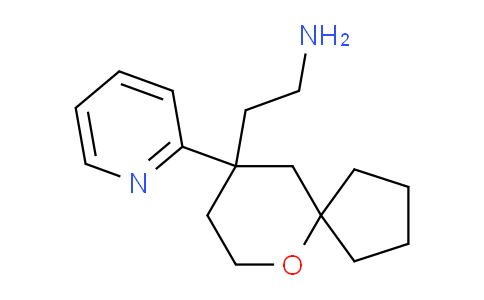 AM248989 | 1401026-78-5 | 2-(9-(Pyridin-2-yl)-6-oxaspiro[4.5]decan-9-yl)ethanamine