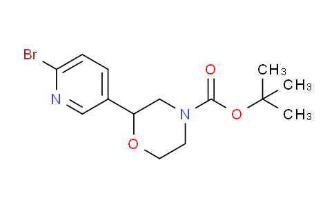 AM249003 | 1427502-18-8 | Tert-butyl 2-(6-bromopyridin-3-yl)morpholine-4-carboxylate