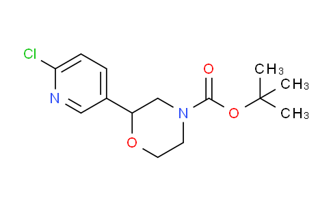 AM249004 | 1400997-31-0 | Tert-butyl 2-(6-chloropyridin-3-yl)morpholine-4-carboxylate