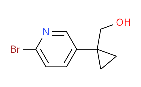 (1-(6-Bromopyridin-3-yl)cyclopropyl)methanol