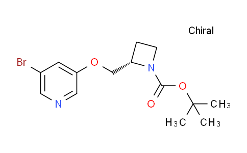 AM249016 | 186593-31-7 | (S)-Tert-Butyl 2-(((5-bromopyridin-3-yl)oxy)methyl)azetidine-1-carboxylate