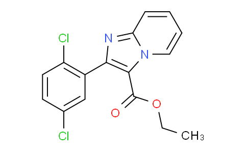 Ethyl 2-(2,5-dichlorophenyl)imidazo[1,2-a]pyridine-3-carboxylate