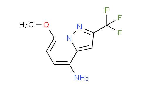 7-Methoxy-2-(trifluoromethyl)pyrazolo[1,5-a]pyridin-4-amine