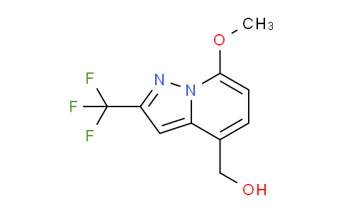 (7-Methoxy-2-(trifluoromethyl)pyrazolo[1,5-a]pyridin-4-yl)methanol