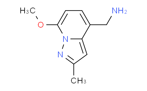 (7-Methoxy-2-methylpyrazolo[1,5-a]pyridin-4-yl)methanamine