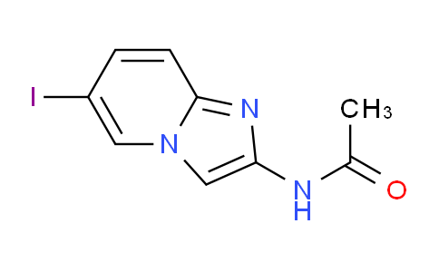 N-(6-iodoimidazo[1,2-a]pyridin-2-yl)acetamide