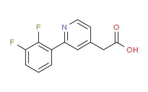 2-(2,3-Difluorophenyl)pyridine-4-acetic acid