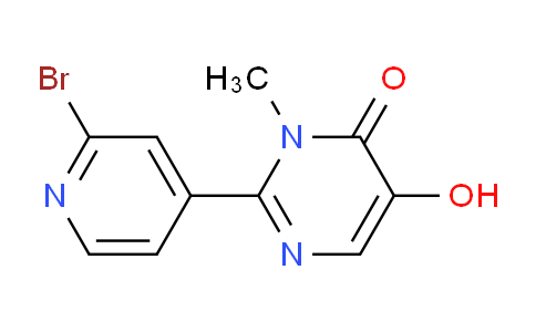 2-(2-Bromopyridin-4-yl)-5-hydroxy-3-methylpyrimidin-4(3h)-one