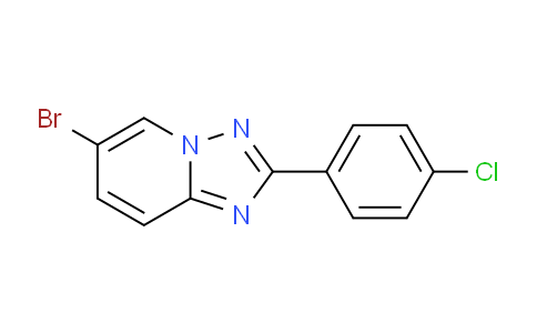 6-Bromo-2-(4-chlorophenyl)-[1,2,4]triazolo[1,5-a]pyridine