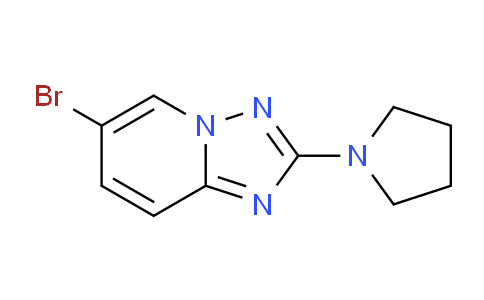 6-Bromo-2-(pyrrolidin-1-yl)-[1,2,4]triazolo[1,5-a]pyridine