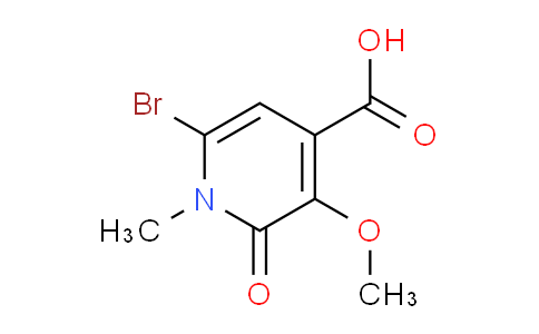 AM249109 | 1429204-41-0 | 6-BROMO-3-METHOXY-1-METHYL-2-OXO-1,2-DIHYDROPYRIDINE-4-CARBOXYLIC ACID