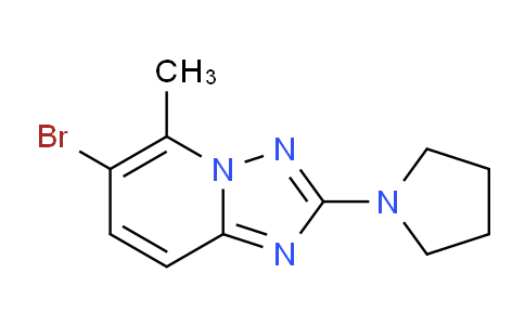 AM249110 | 1823259-61-5 | 6-Bromo-5-methyl-2-(pyrrolidin-1-yl)-[1,2,4]triazolo[1,5-a]pyridine