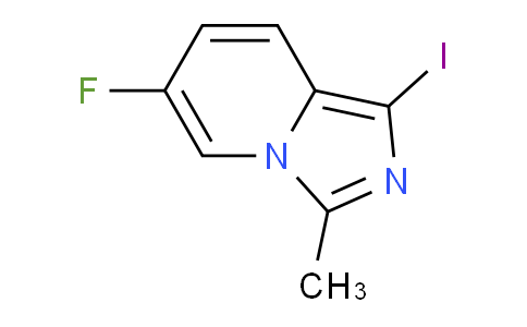 AM249112 | 1823373-53-0 | 6-Fluoro-1-iodo-3-methylimidazo[1,5-a]pyridine