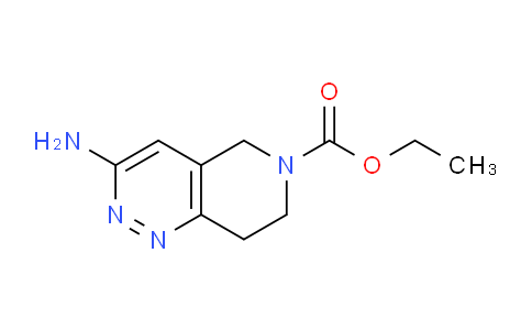 Ethyl 3-amino-7,8-dihydropyrido[4,3-c]pyridazine-6(5h)-carboxylate