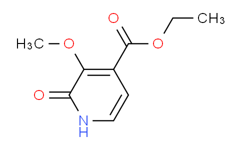 Ethyl 3-methoxy-2-oxo-1,2-dihydropyridine-4-carboxylate