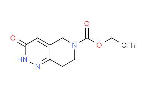Ethyl 3-oxo-2,3,7,8-tetrahydropyrido[4,3-c]pyridazine-6(5h)-carboxylate