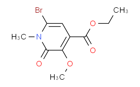 AM249124 | 1429204-40-9 | Ethyl 6-bromo-3-methoxy-1-methyl-2-oxo-1,2-dihydropyridine-4-carboxylate