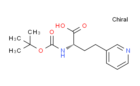 AM249145 | 99461-44-6 | (S)-2-((Tert-butoxycarbonyl)amino)-4-(pyridin-3-yl)butanoic acid