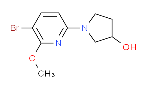 AM249152 | 1467061-86-4 | 1-(5-Bromo-6-methoxypyridin-2-yl)pyrrolidin-3-ol