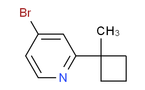 AM249159 | 1395492-74-6 | 4-Bromo-2-(1-methylcyclobutyl)pyridine