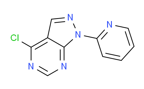 4-Chloro-1-(pyridin-2-yl)-1H-pyrazolo[3,4-d]pyrimidine