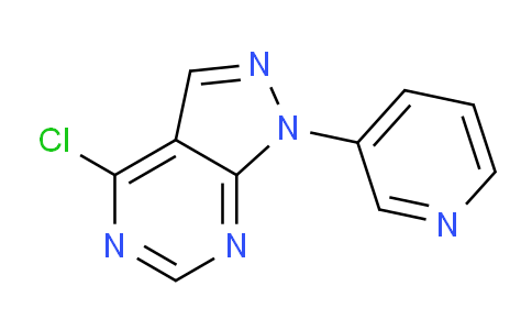 4-Chloro-1-(pyridin-3-yl)-1H-pyrazolo[3,4-d]pyrimidine