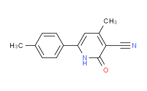 4-Methyl-2-oxo-6-(p-tolyl)-1,2-dihydropyridine-3-carbonitrile