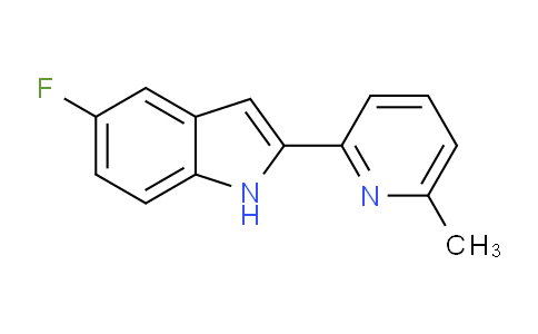 5-Fluoro-2-(6-methylpyridin-2-yl)-1h-indole