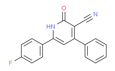 6-(4-Fluorophenyl)-2-oxo-4-phenyl-1,2-dihydropyridine-3-carbonitrile