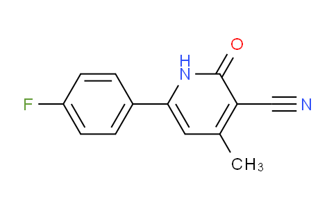 6-(4-Fluorophenyl)-4-methyl-2-oxo-1,2-dihydropyridine-3-carbonitrile