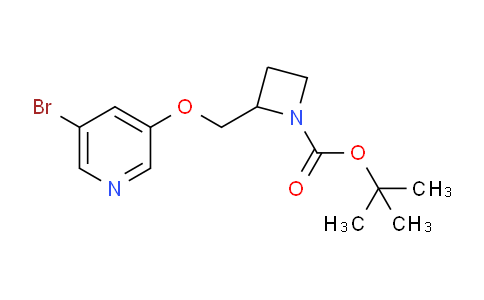 AM249207 | 1823500-18-0 | Tert-butyl 2-(((5-bromopyridin-3-yl)oxy)methyl)azetidine-1-carboxylate