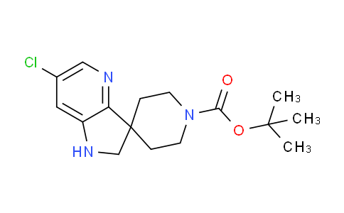 Tert-butyl 6'-chloro-1',2'-dihydrospiro[piperidine-4,3'-pyrrolo[3,2-b]pyridine]-1-carboxylate