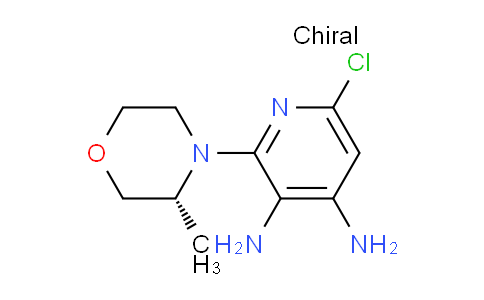 AM249222 | 1639975-60-2 | (R)-6-Chloro-2-(3-methylmorpholino)pyridine-3,4-diamine