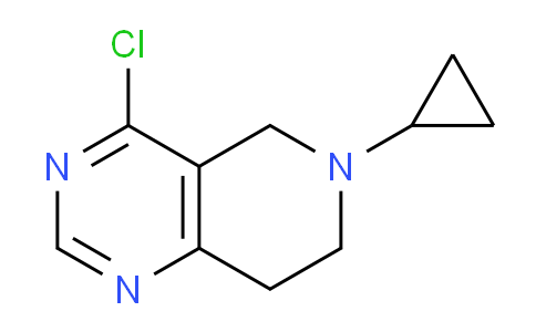 4-Chloro-6-cyclopropyl-5,6,7,8-tetrahydropyrido[4,3-d]pyrimidine