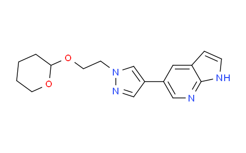 AM249240 | 1254926-79-8 | 5-(1-(2-((Tetrahydro-2h-pyran-2-yl)oxy)ethyl)-1H-pyrazol-4-yl)-1H-pyrrolo[2,3-b]pyridine