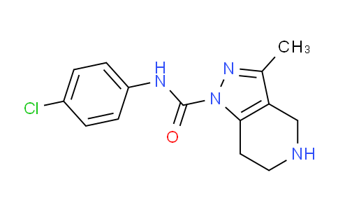 AM249242 | 1449478-42-5 | N-(4-chlorophenyl)-3-methyl-4,5,6,7-tetrahydro-1H-pyrazolo[4,3-c]pyridine-1-carboxamide