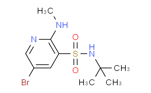 AM249258 | 1275661-58-9 | 5-Bromo-n-(tert-butyl)-2-(methylamino)pyridine-3-sulfonamide