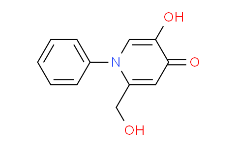 5-Hydroxy-2-(hydroxymethyl)-1-phenylpyridin-4(1h)-one